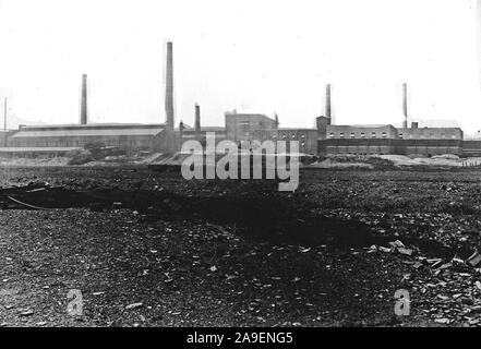 Gardien de Propriété étrangère - Biens saisis - la saisie des biens exotiques par gouvernement des États-Unis. Didier-March, Compagnie Keasbey (Perth Amboy) au New Jersey. La photo montre la vue depuis l'Est Banque D'Images