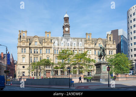 L'ancien bureau de poste, City Square, Leeds, West Yorkshire, England, United Kingdom Banque D'Images