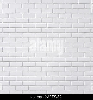 Mur en brique blanche, square photography Banque D'Images
