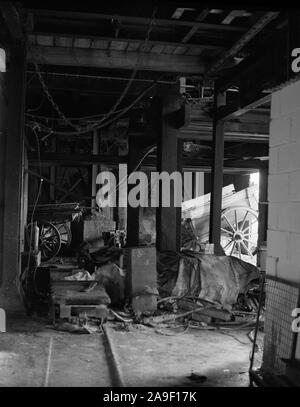 1987 Mine Caphouse, Wakefield, West Yorkshire, dans le nord de l'Angleterre, Royaume-Uni Banque D'Images