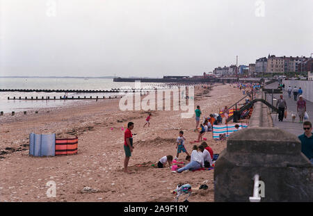 1993, résidence de vacances Bridlington Yorkshire, Côte Est, du nord de l'Angleterre, Royaume-Uni Banque D'Images