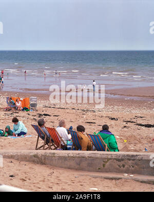 1993, résidence de vacances Bridlington Yorkshire, Côte Est, du nord de l'Angleterre, Royaume-Uni Banque D'Images