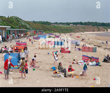 1993, résidence de vacances Bridlington Yorkshire, Côte Est, du nord de l'Angleterre, Royaume-Uni Banque D'Images