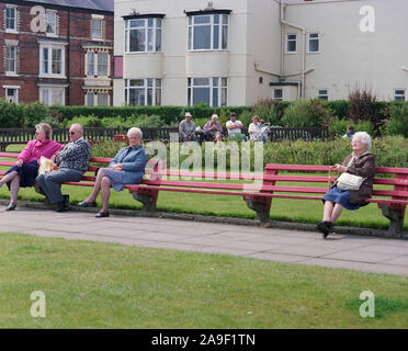 1993, résidence de vacances Bridlington Yorkshire, Côte Est, du nord de l'Angleterre, Royaume-Uni Banque D'Images