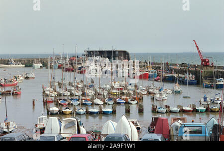 1993, résidence de vacances Bridlington Yorkshire, Côte Est, du nord de l'Angleterre, Royaume-Uni Banque D'Images