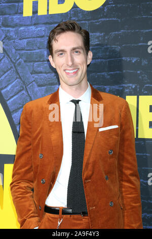 Gardien de HBO première projection au Cinerama Dome le 14 octobre 2019 à Los Angeles, CA avec : Dustin Ingram Où : Los Angeles, California, United States Quand : 15 Oct 2019 Credit : Nicky Nelson/WENN.com Banque D'Images