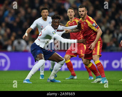 Londres, Royaume-Uni. 14 novembre, 2019. Tammy Abraham, England V France, 2019 Allstar Crédit : photo library/Alamy Live News Banque D'Images