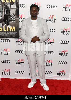 Novembre 14, 2019, Hollywood, Californie, USA : Daniel Kaluuya. L'AFI FEST 2019 présenté par Audi â€" ''Queen & Slim'' Premiere. (Crédit Image : © ZUMA/Bennight Billy sur le fil) Banque D'Images