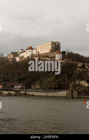 Passau, Basse-Bavière, Veste Chambre Haute Banque D'Images