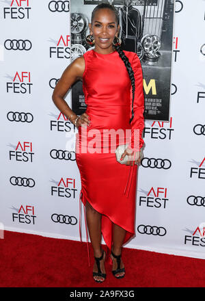 Hollywood, États-Unis. 14Th Nov, 2019. HOLLYWOOD, LOS ANGELES, CALIFORNIE, USA - Le 14 novembre : Mara Brock Akil arrive à l'AFI FEST 2019 - Opening Night Gala - Première mondiale de Universal Pictures' 'Reine' Slim et tenue à l'IMAX Théâtre chinois de Grauman le 14 novembre 2019 à Hollywood, Los Angeles, Californie, États-Unis. (Photo par Xavier Collin/Image Crédit : Agence de Presse) L'agence de presse Image/Alamy Live News Banque D'Images