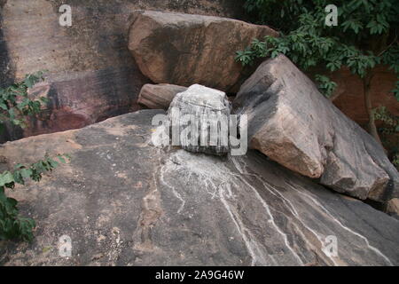 Pays Dogon : village de Yougo Piri Banque D'Images