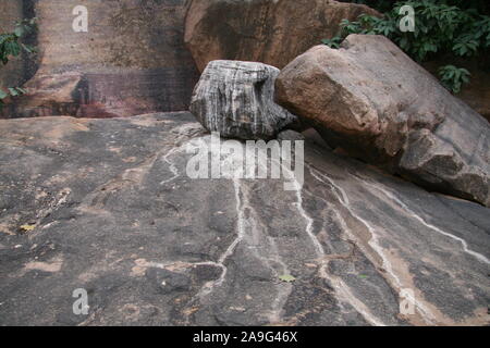 Pays Dogon : village de Yougo Piri Banque D'Images