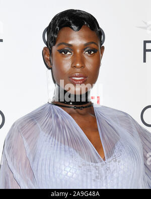 HOLLYWOOD, CA - le 14 novembre : Jodie Turner-Smith assiste à la "Queen & Slim' en première mondiale au Festival de 2019 présenté par Audi au théâtre chinois de Grauman le 14 novembre 2019 à Hollywood, Californie. Banque D'Images