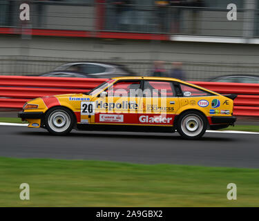 Ken Clarke, Tim Clarke, Rover SD1, Touring Car Challenge historique, 1966-1990, le Silverstone Classic, juillet 2019, Silverstone, Northamptonshire, Angleterre, Banque D'Images