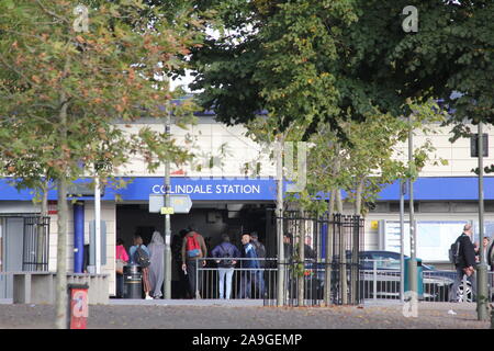 Station de métro Colindale et nouveau développement environnant, Coloindale, Londres, Banque D'Images