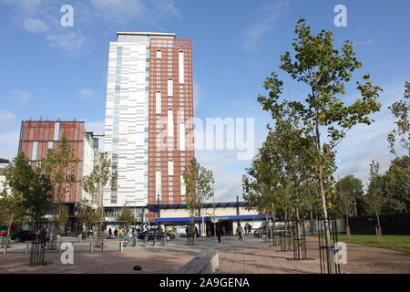 Station de métro Colindale et nouveau développement environnant, Coloindale, Londres, Banque D'Images