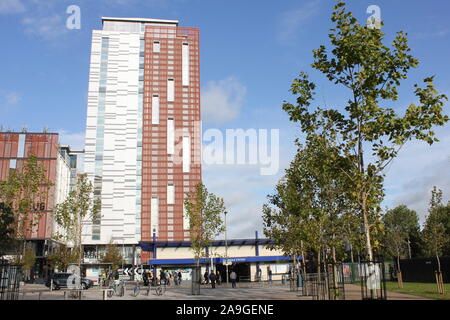 Station de métro Colindale et nouveau développement environnant, Coloindale, Londres, Banque D'Images