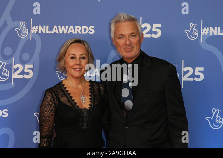 La BBC1's Loterie Nationale Awards 2019 - 25e anniversaire s'est tenue au Centre de BBC TV, Wood Lane - Arrivées en vedette : Martin Kemp, Shirlie Kemp Où : London, Royaume-Uni Quand : 15 Oct 2019 Crédit : Mario Mitsis/WENN.com Banque D'Images