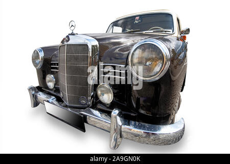 Oldtimer, Mercedes 180 Banque D'Images