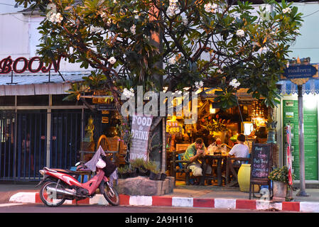 Vieux Centre-ville (à l'intérieur de la douve) , Chiang Mai, Thaïlande Banque D'Images