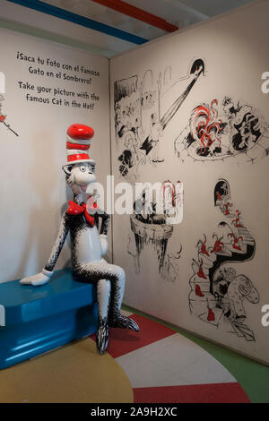 Incroyable Monde de Dr. Seuss Museum Springfield MA Banque D'Images