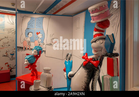 Incroyable Monde de Dr. Seuss Museum Springfield MA Banque D'Images