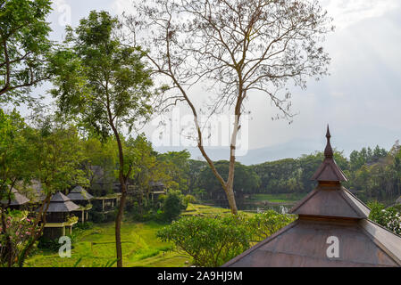 Four Seasons Resort à côté de Chiang Mai, Thaïlande Banque D'Images