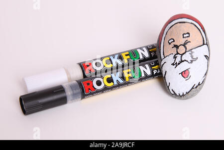 Stylos de peinture RockFun pour la peinture de roche, images officielles de produit, propriété libérée Banque D'Images