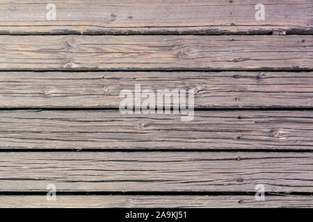 Background et texture de sol en bois anciennes cartes de couleur non peinte. Banque D'Images