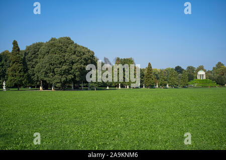 Querini Park dans la ville de Vicenza, Italie Banque D'Images