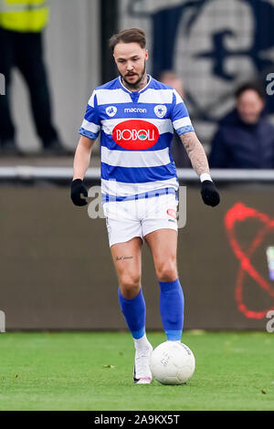 Spakenberg,SV Spakenburg - Excelsior Maassluis, football, néerlandais deuxième division, Tweede Divisie, saison 2019-2020, 16-11-2019, SV Spakenburg un joueur Vince Gino Dekker : Crédit Photos Pro/Alamy Live News Banque D'Images