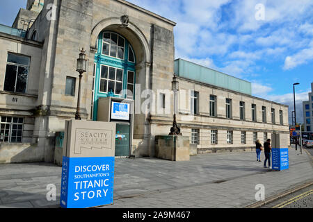 Le Musée SeaCity, Southampton, Hampshire, Royaume-Uni Banque D'Images