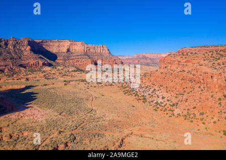 Avis de Cameron Canyon le long de la route 160, en Arizona Banque D'Images