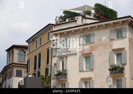 L'hôtel Bologna à Vérone, en Italie en août 2019 Banque D'Images