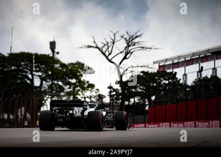 Sao Paulo, Brésil. 16 Nov, 2019. Valtteri Bottas 77 (fin), Mercedes AMG F1 GP W10 puissance EQ hybride , action, lors du Championnat du Monde de Formule 1 2019, le Grand Prix du Brésil à partir du 15 au 17 novembre à Sao Paulo, Brésil - | Conditions de crédit dans le monde entier : dpa/Alamy Live News Banque D'Images