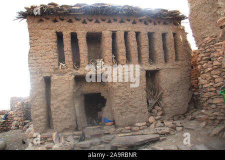 Pays Dogon : village de Tal Banque D'Images