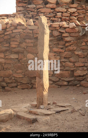 Pays Dogon : village de Tal Banque D'Images