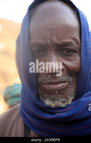 Pays Dogon : village de Tal Banque D'Images