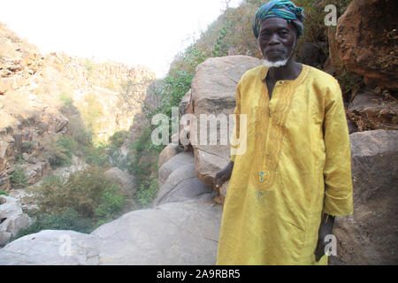 Pays Dogon : village de Tal Banque D'Images