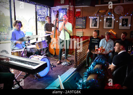 Blues Cafe Bar Harrogate North Yorkshire England UK Banque D'Images