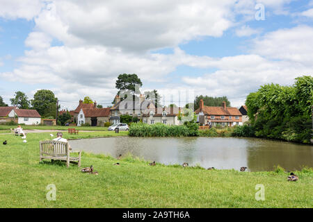 Canardière, fin de l'Église, Haddenham, Buckinghamshire, Angleterre, Royaume-Uni Banque D'Images