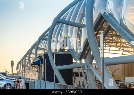 L'aéroport international Hartsfield-Jackson d'Atlanta à Atlanta, Géorgie. (USA) Banque D'Images