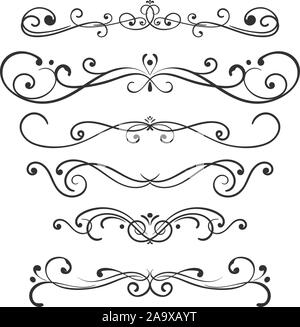 Ornement décoration florale Illustration de Vecteur