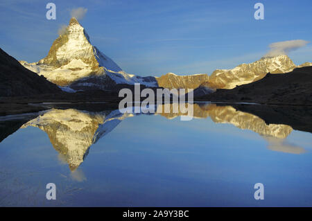 Matterhorn im Abendlicht Banque D'Images