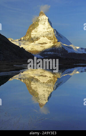 Matterhorn im Abendlicht Banque D'Images