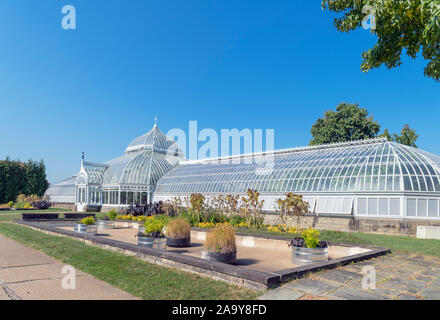 Phipps Conservatoire et jardin botanique, Parc Schenley, quartier d'Oakland, Pittsburgh, Pennsylvanie, USA Banque D'Images