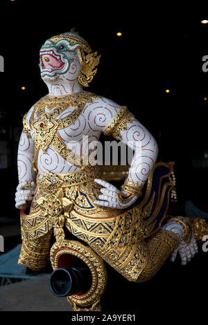 Une partie de l'information sur le Royal Barges, Musée National Thonburi, Bangkok, Thaïlande Banque D'Images
