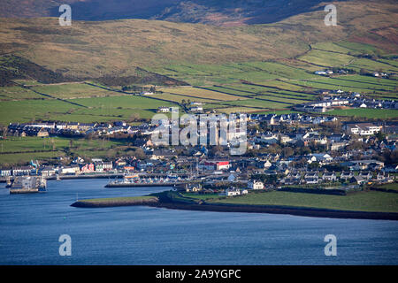 Le port de Dingle. Le comté de Kerry, Irlande Banque D'Images