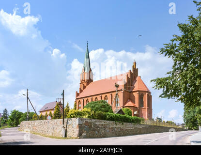 Église luthérienne de 1578, l'Église orthodoxe, l'église de Lazdenen, krasnozmensk (Lazdenen, Haselberg), krasnozmensky district, région de Kaliningrad, Russie, Banque D'Images