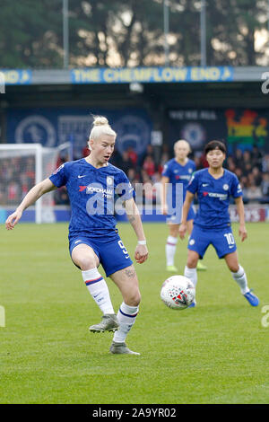 Kingston, au Royaume-Uni. 17 novembre, 2019. Bethany Angleterre de Chelsea pendant l'FAWSL match entre Manchester United et Chelsea Chers femmes à la Cherry Red Records Stadium, Kingston, l'Angleterre le 17 novembre 2019. Photo par Carlton Myrie/Premier Images des médias. Credit : premier Media Images/Alamy Live News Banque D'Images